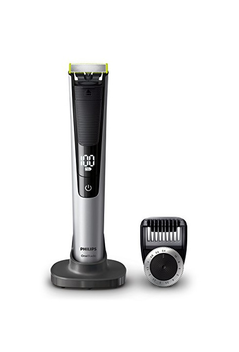 Belleza Philips OneBlade Pro QP6520/30 - Recortador de barba con peine de precisión