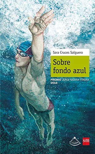 Libro Sobre fondo azul