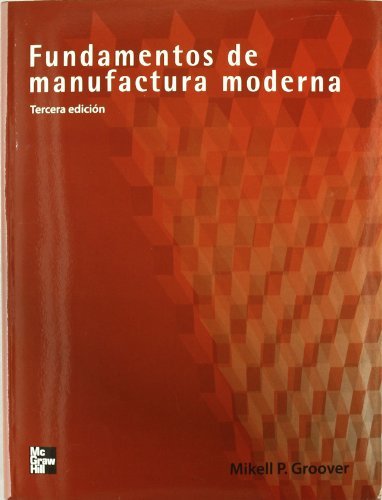 Book FUNDAMENTOS DE MANUFACTURA MODERNA