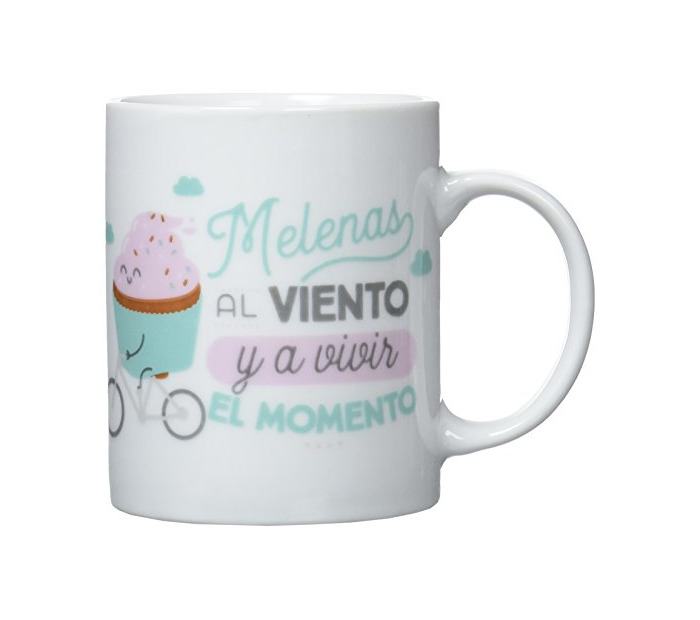 Categoría de hogar Mr. Wonderful Taza Melenas Al Viento y a Vivir El Momento