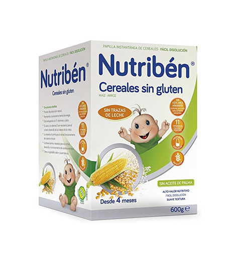 Nutribén Papilla Cereales sin Gluten