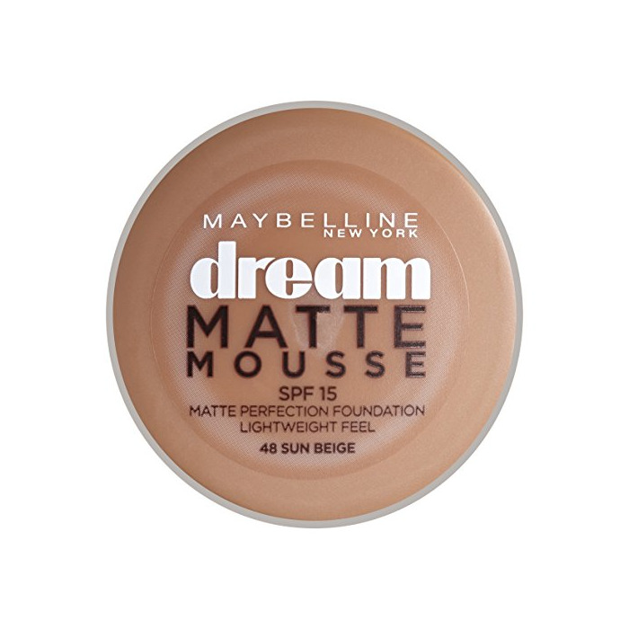 Beauty Maybelline Dream Matte Mousse 48 Beige ensoleillé - base de maquillaje