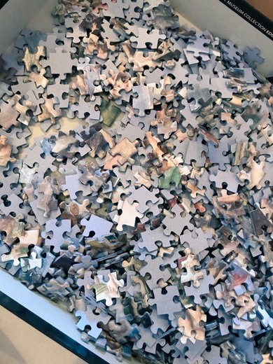 Clementoni Puzzle grandes museos 1000 piezas Klimt: El beso