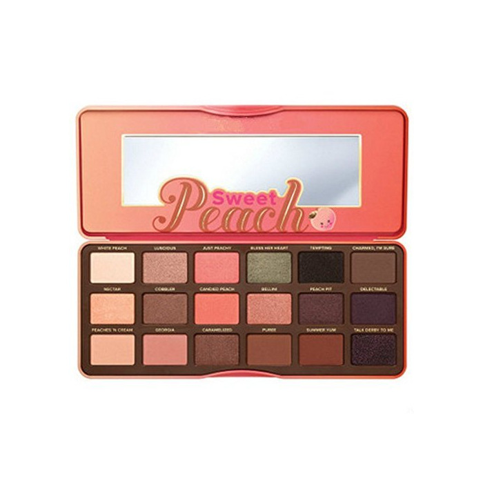 Beauty Nuevo profesional demasiado cara colección Sweet Peach sombra de ojos paleta maquillaje