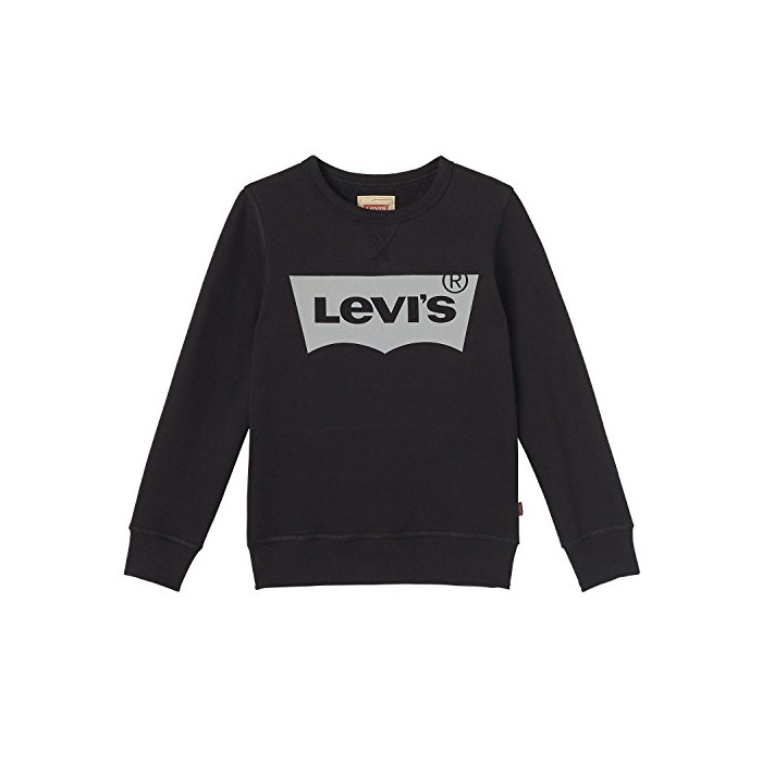 Fashion Levi's Sweat Nos Batwi, Sudadera para Niños, Negro