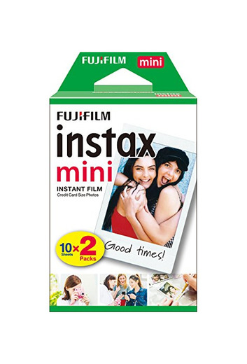 Fujifilm Instax Mini Brillo - Película fotográfica instantánea