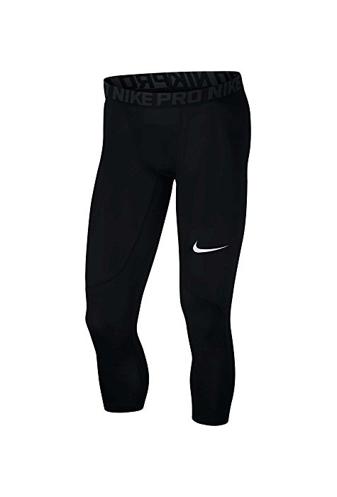 Fitness Nike Hombre Pro 3/4 Training Capri - Black/Anthracite/White