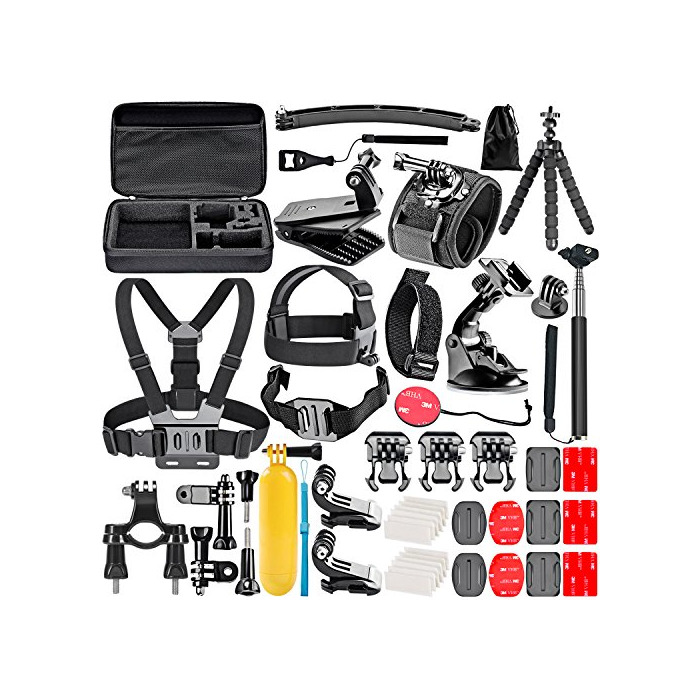 Electronic Neewer 50 en 1 Kit de Accesorios para GoPro 7/6/5/4/3+/3/2/1 SJ4000/5000/6000 Xiaomi