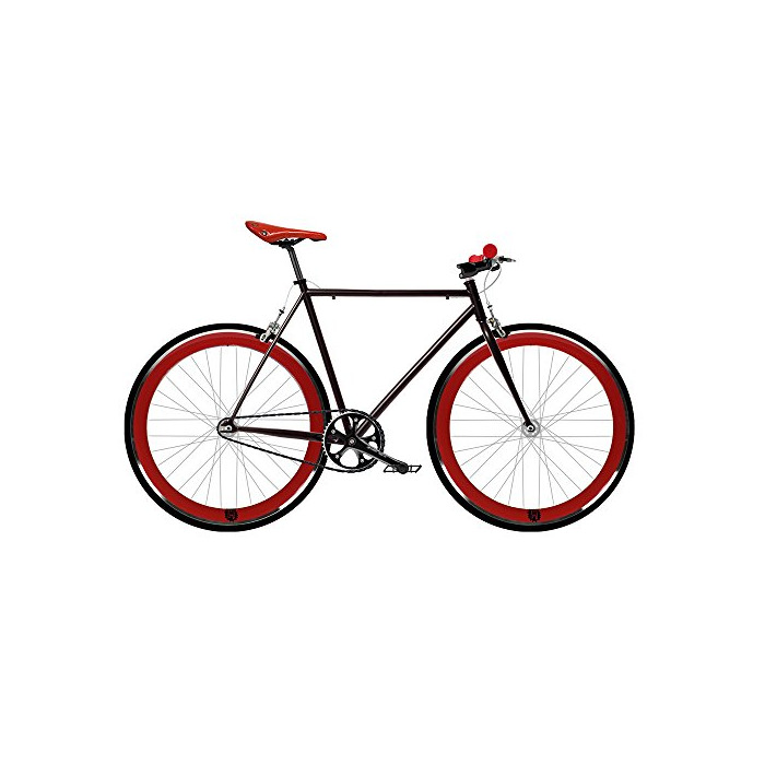 Fitness Bicicleta FIX 2 roja. Monomarcha fixie