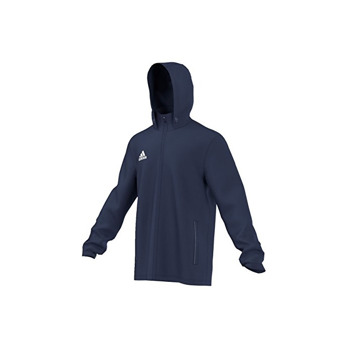 Social Chubasquero Adidas Core Azul Marino Con Capucha