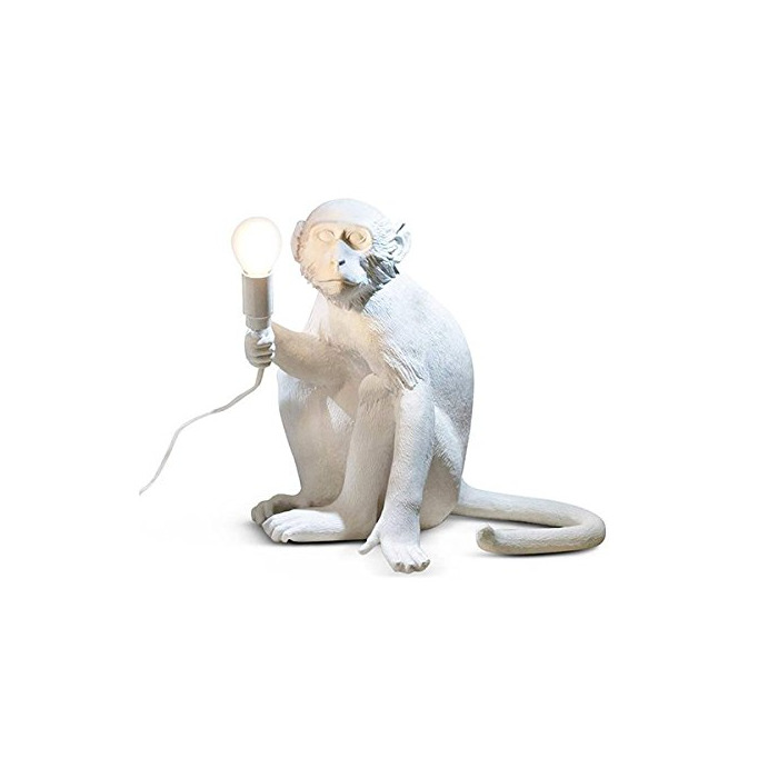 Elemento de la categoría hogar 'SELETTI 14882 Monkey Lamp sentado Mono 34 x 30 cm altura 32 cm