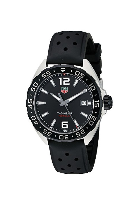 Reloj TAG Heuer Formula 1 esfera negra correa de caucho WAZ1110.FT8023