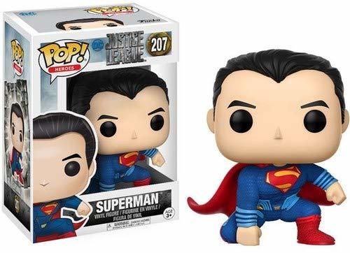 Juego Funko Pop!- Pop Movies: DC Figura de Vinilo Superman, colección Justice League,