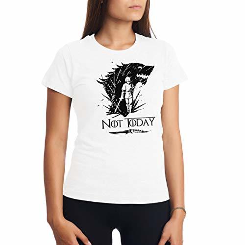 Fashion Not Today Arya Black Wolf Stark Catspaw Game of Thrones Got Blanca