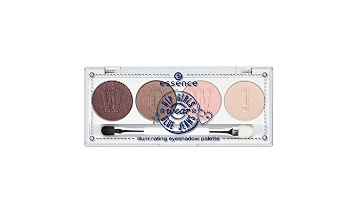 Belleza Essence Hip Girls Wear Blue Jeans Illuminating Eyeshadow Palette nº 01 Born to