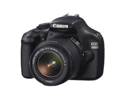 Canon EOS 1100D - Cámara réflex digital de 12.2 Mp (pantalla 2.7 ...