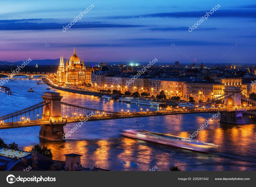 Lugares Puente Budapest