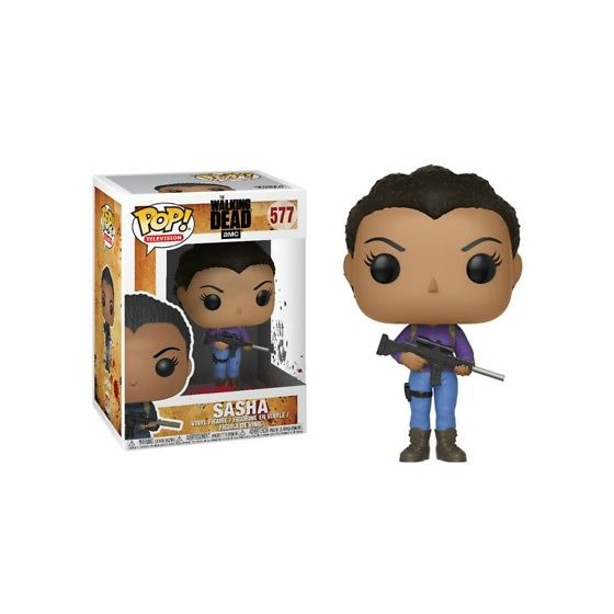 Juegos Funko Pop! - The Walking Dead Sasha Figura de Vinilo