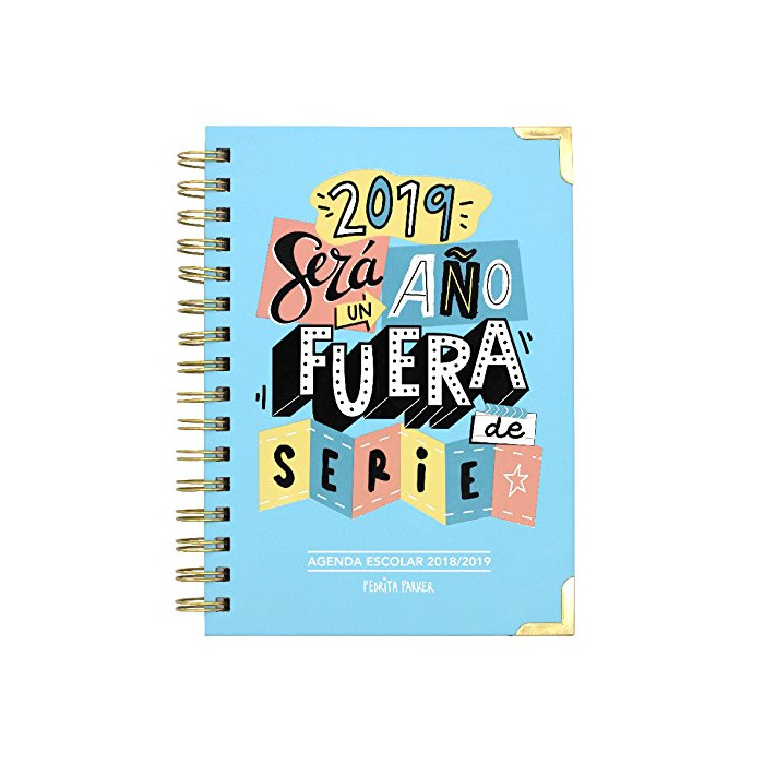 Libro Pedrita Parker - Agenda escolar 2018 2019 con mensaje Un año fuera