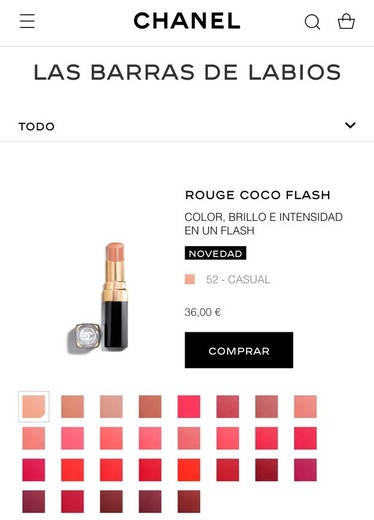 Barras de Labios Chanel