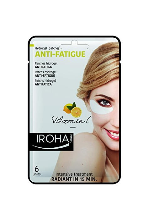 Belleza Iroha Nature Antifatiga Parches Hidrogel Ojos Vitamina C 6 Unidades