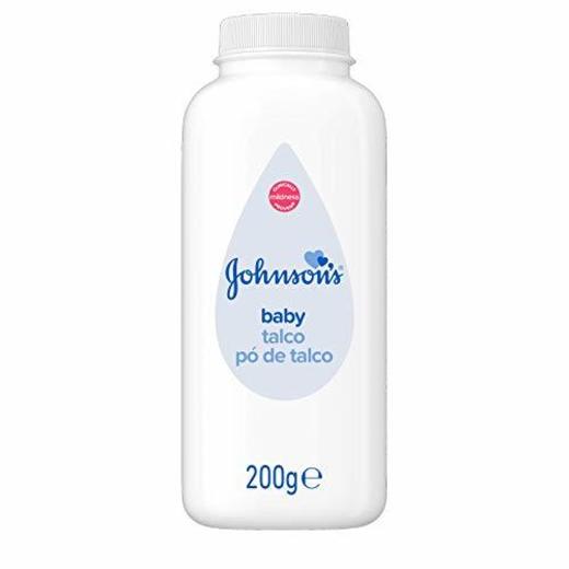 Johnson's Baby Talco suave para pieles sensibles y uso diario