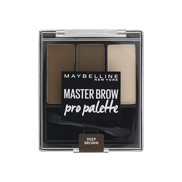 Belleza Maybelline Master Brow Pro Palette 4 Deep Brown - sombras para cejas