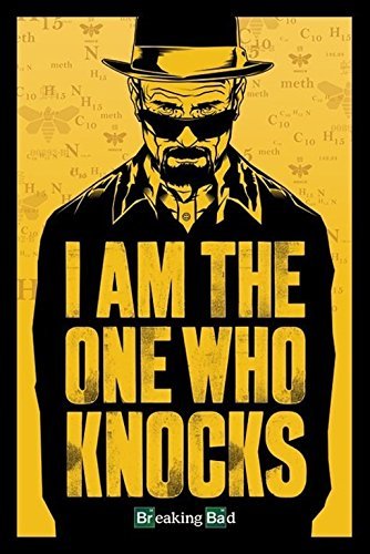 Elemento de la categoría hogar Grupo Erik Editores Poster Breaking Bad- I Am The One Who Knocks