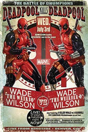 Grupo Erik Editores Poster Marvel Deadpool