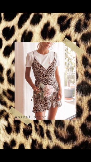 Vestido leopardo 