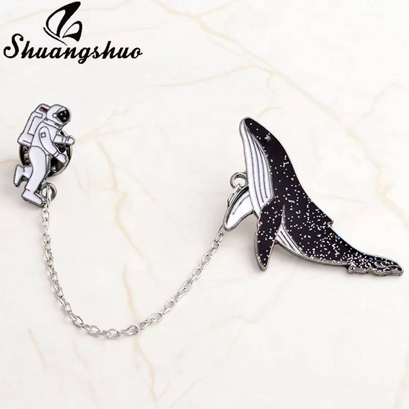 Producto Pin astronauta y ballena