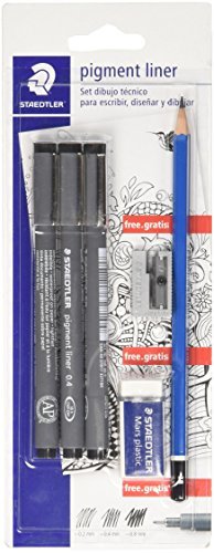 Product STAEDTLER 308 SBK3P2 - Set de dibujo técnico para escribir