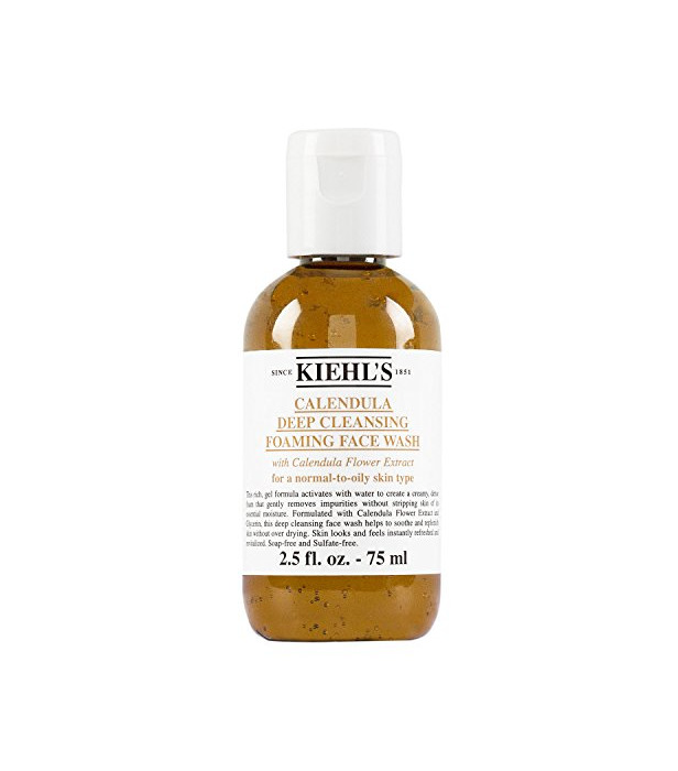 Belleza Kiehl's Limpieza Profunda Espuma Facial De Caléndula 2.5oz