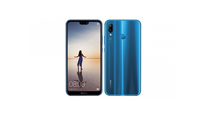 Electronics Huawei P20 Lite SIM única 4G 64GB Negro, Azul - Smartphone (14,8