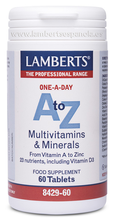 Fashion Multivitaminas y minerales: A-Z | Lamberts Española