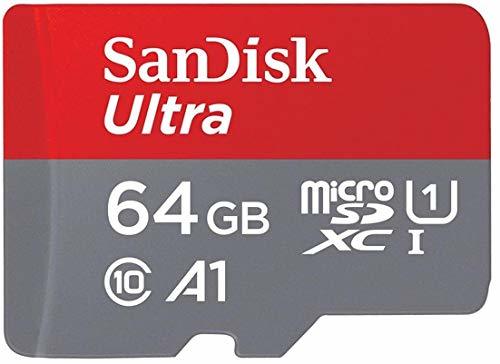 Electrónica SanDisk Ultra Android - Tarjeta de Memoria microSDXC UHS-I DE 64 GB