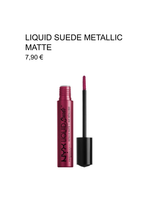 Products Liquid suede metallic