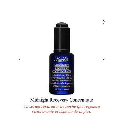 Midnight Recovery Concentrate – Facial Oil – Kiehl's