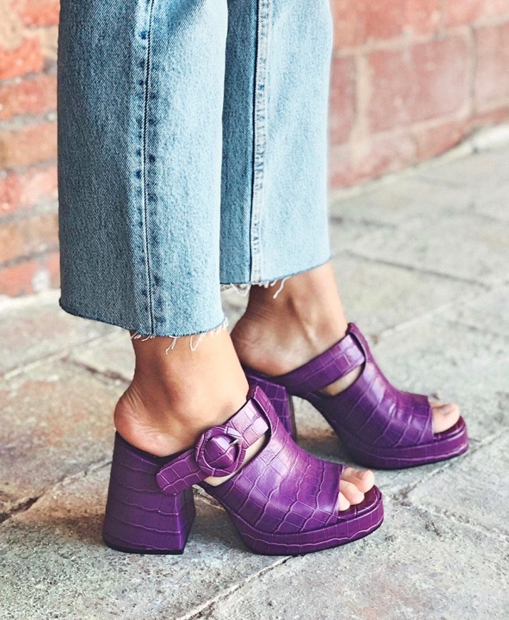 Productos Hmyns Purple Croco by Jeffrey Campbell 