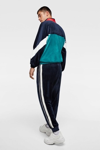 Velvet jogging pants Zara 29