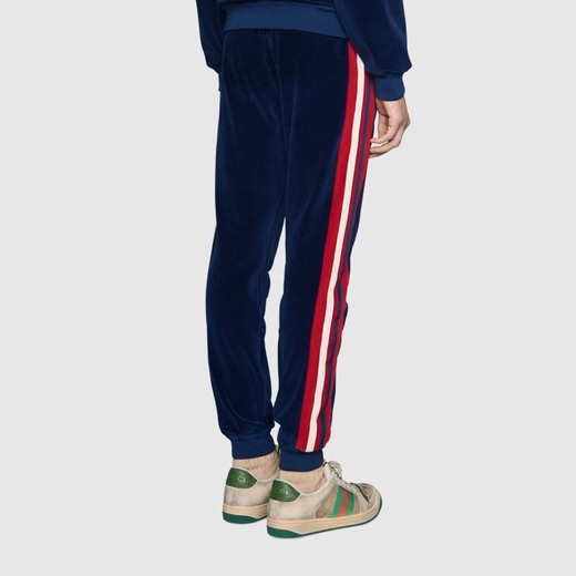 Velvet jogging pants Gucci 610£