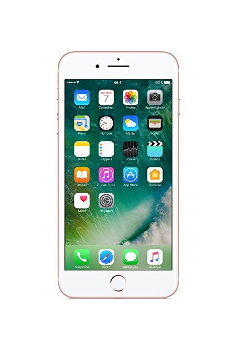 Electrónica Apple iPhone 7 Plus Smartphone Libre Oro Rosa 128GB