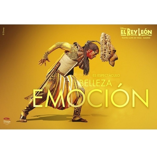 El Rey León - Teatro Lope de Vega, Madrid - Compra aquí tus ...