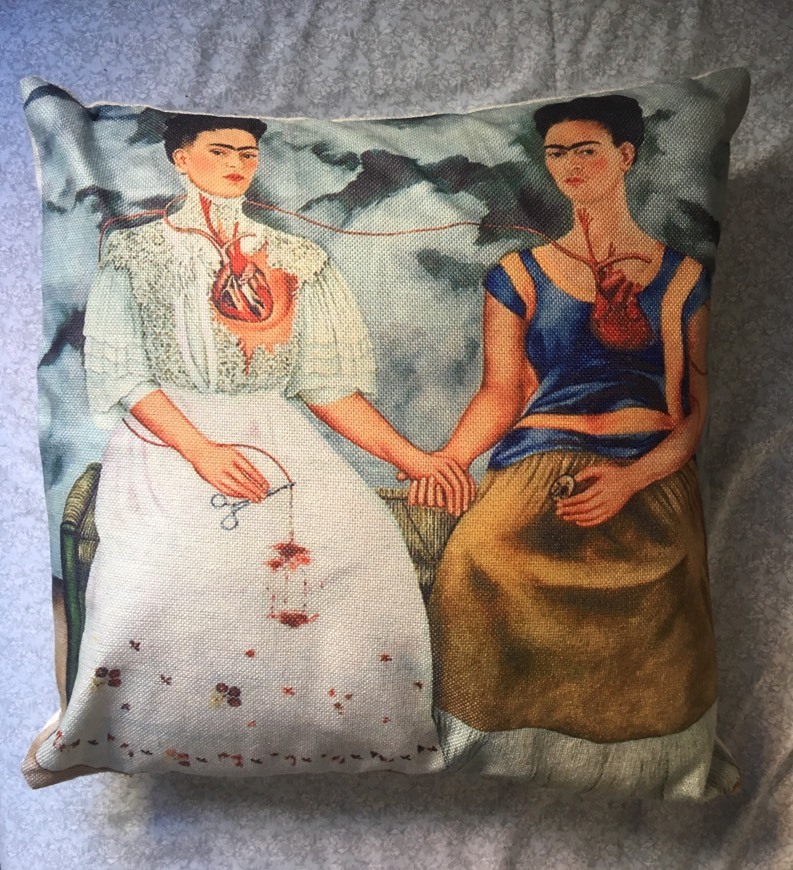 Home Funda de cojín Frida Kahlo