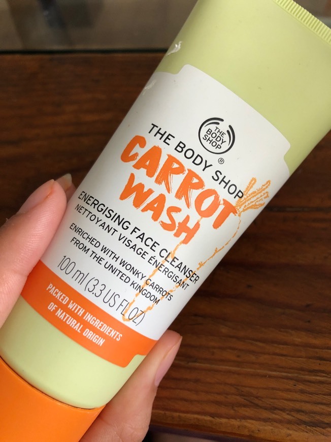 CARROT WASH THE BODY SHOP