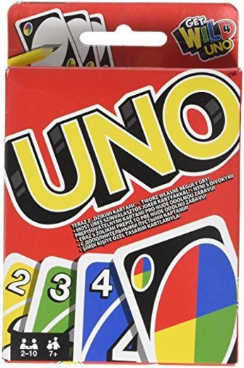 Mattel Games - UNO clásico, juego de cartas