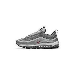 Moda Zapatos Unisex Nike Air MAX 97 OG QS en Piel Gris 885691-001