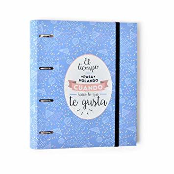 Product Grupo Erik Editores CAT0015 - Carpeta 4 anillas Troquelada Premium Amelie Classic