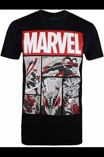 Producto Camiseta Marvel Color Negro