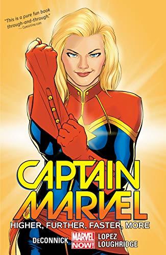 Libro Captain Marvel Vol. 1: Higher, Further, Faster, More